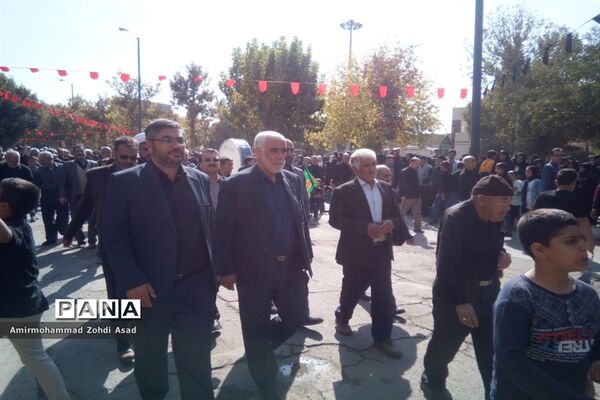 مراسم عزاداری اربعین حسینی در اسدآباد