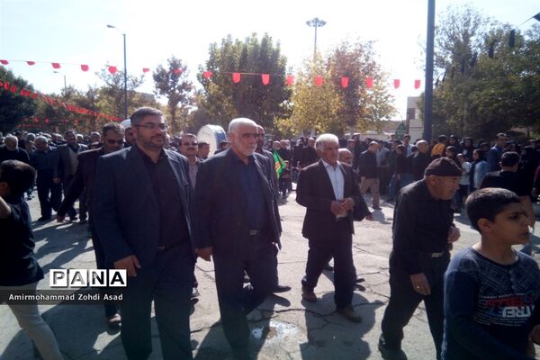 مراسم عزاداری اربعین حسینی در اسدآباد