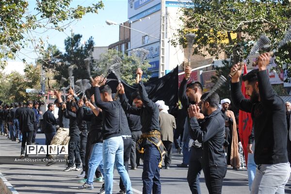 برگزاری مراسم اربعین در شهرستان تایباد