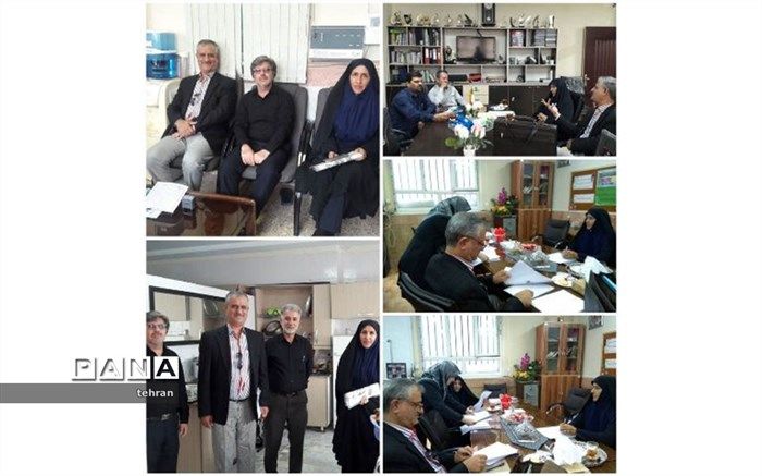 حضور بازرس سازمان دانش‌آموزی در منطقه17