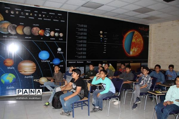 بازدید دانش‌آموزان از کارگاه‌های آموزشی شرکت آترین یزد