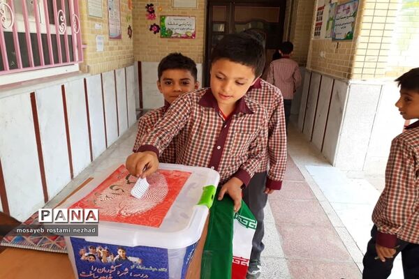 انتخابات شورای دانش‌آموزی در مدارس جویم