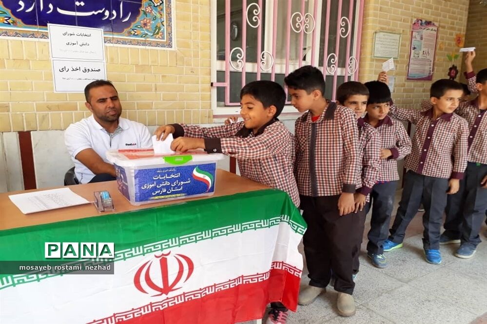 انتخابات شورای دانش‌آموزی در مدارس جویم