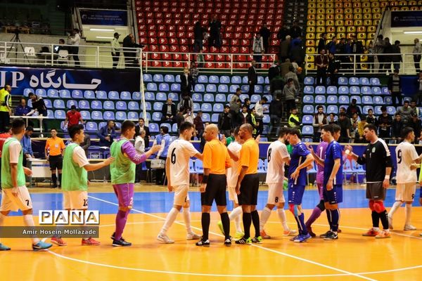 دیدار تیم‌های ترکمنستان و قرقیزستان از سری بازی‌های مرحله مقدماتی فوتسال آسیا