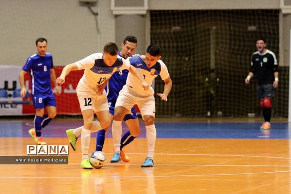 دیدار تیم‌های ترکمنستان و قرقیزستان از سری بازی‌های مرحله مقدماتی فوتسال آسیا