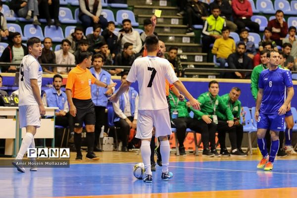 دیدار تیم‌های ترکمنستان و قرقیزستان از سری بازی‌های مرحله مقدماتی فوتسال آسیا