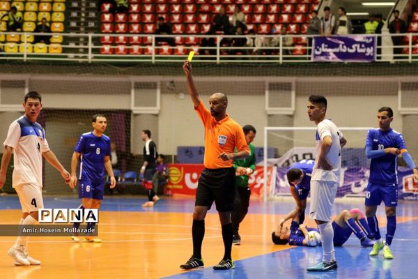 دیدار تیم‌های ترکمنستان و قرقیزستان از سری بازی‌های مرحله مقدماتی فوتسال آسیا