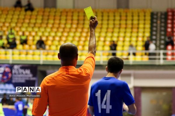 دیدار تیم‌های ترکمنستان و قرقیزستان از سری بازی‌های مرحله مقدماتی فوتسال آسیا