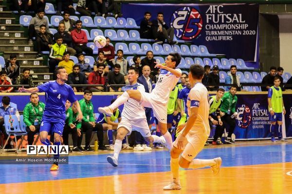 دیدار تیم‌های ترکمنستان و قرقیزستان از سری بازی‌های مرحله مقدماتی فوتسال آسیا