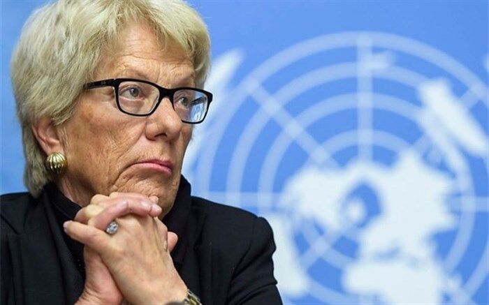 دل‌ پونته: اردوغان باید بابت حمله به سوریه تحت پیگرد قرار گیرد