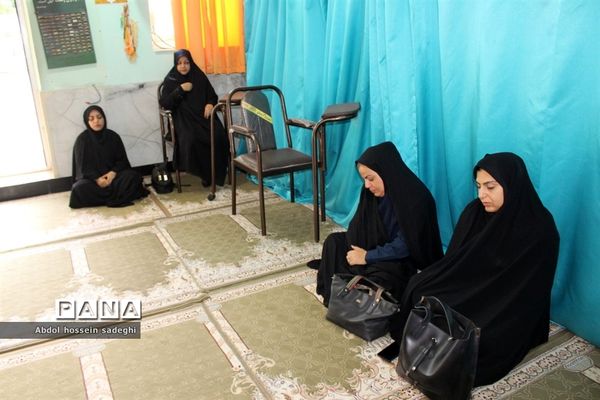 مراسم عزاداری رحلت پیامبر اعظم و شهادت حضرت امام حسن مجتبی(ع) و حضرت امام رضا (ع)در آموزش و پرورش استان بوشهر