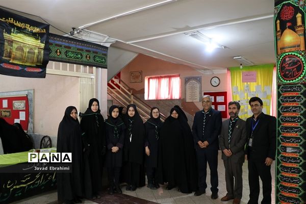 بازدید مدیر سازمان دانش‌آموزی خراسان رضوی از خدمت‌رسانی پیشتازان به زائران امام رضا (ع)