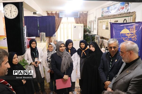 بازدید مدیر سازمان دانش‌آموزی خراسان رضوی از خدمت‌رسانی پیشتازان به زائران امام رضا (ع)