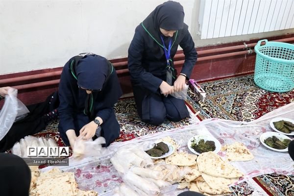 بازدید مدیر سازمان دانش‌آموزی خراسان رضوی از خدمت‌رسانی پیشتازان به زائران امام رضا (ع)