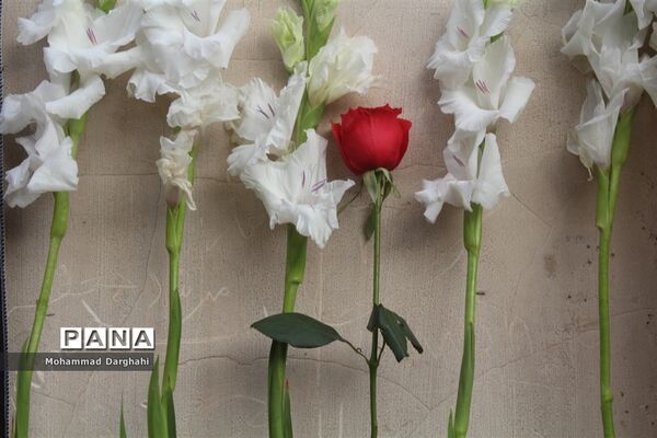 گردهمایی پایان ماه صفر بسیجیان دانش‌آموز در منزل امام خمینی  (ره)