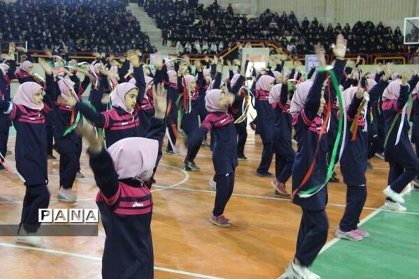 افتتاحیه ششمین المپیاد ورزشی درون مدرسه ای