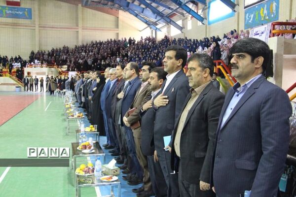 افتتاحیه ششمین المپیاد ورزشی درون مدرسه ای