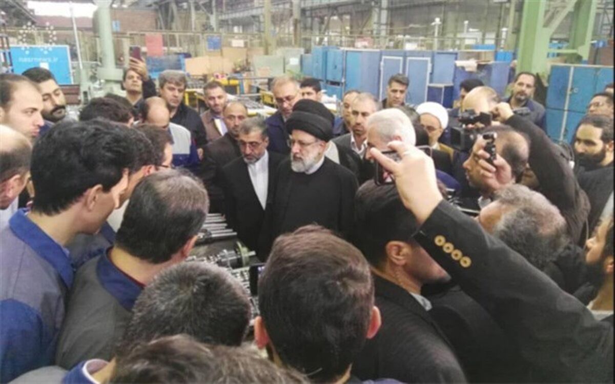 بازدید سرزده رئیس قوه قضائیه از گروه ماشین سازی تبریز