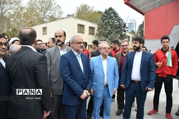 آیین افتتاح همزمان سالن‌های ورزشی و استخرهای دانش‌آموزی سراسر کشور