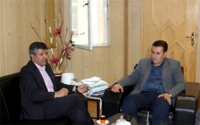 نشست مدیریت  دانشگاه فرهنگیان  اصفهان و مدیرکل ورزش و جوانان استان