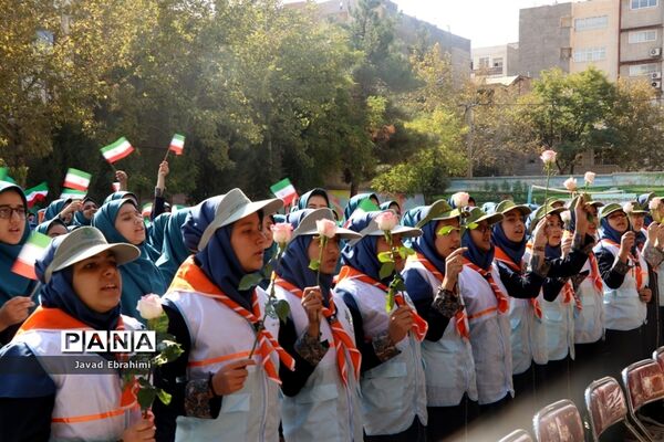 آیین نمادین بیست و دومین دوره انتخابات شوراهای دانش‌آموزی خراسان رضوی