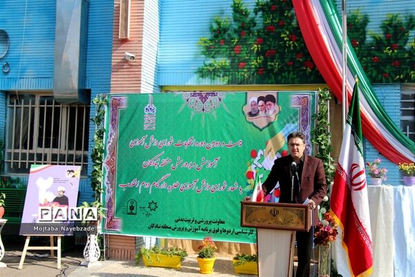 انتخابات شوراهای دانش آموزی در منطقه تبادکان مشهد