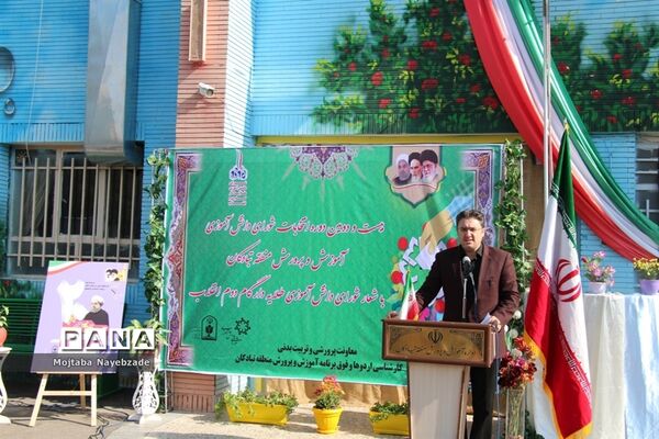 انتخابات شوراهای دانش آموزی در منطقه تبادکان مشهد