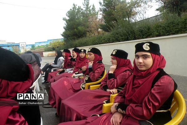 مراسم نمادین انتخابات شورای دانش‌آموزی