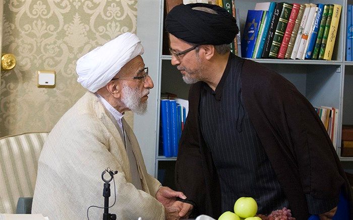 دیدار دکتر عاملی با آیت‌الله جنتی + تصویر