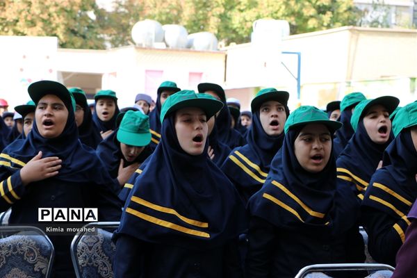 مراسم بیست و دومین انتخابات شورای دانش‌آموزی در شیراز