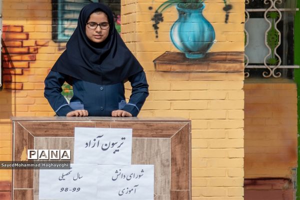 مشق دموکراسی در مدارس لامرد