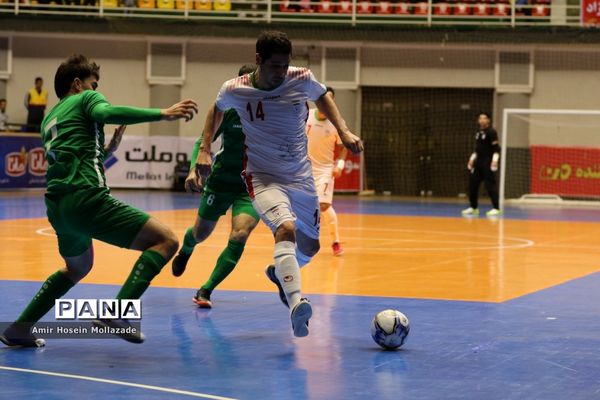 دیدار تیم‌های ایران و ترکمنستان از سری بازی های مرحله مقدماتی فوتسال آسیا