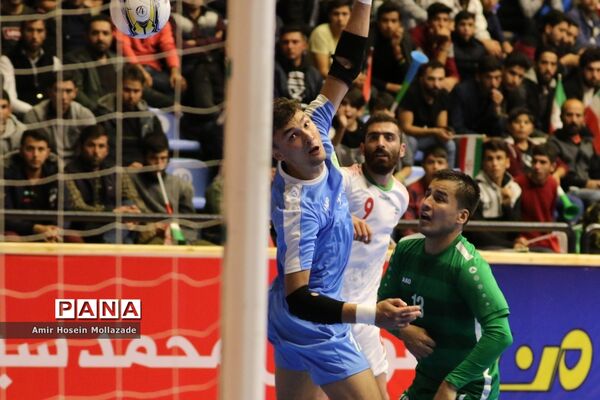 دیدار تیم‌های ایران و ترکمنستان از سری بازی های مرحله مقدماتی فوتسال آسیا
