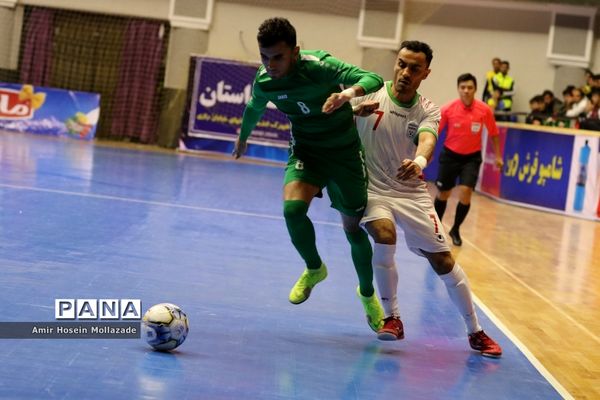 دیدار تیم‌های ایران و ترکمنستان از سری بازی های مرحله مقدماتی فوتسال آسیا