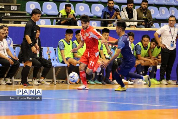 دیدار تیم‌های تاجیکستان و نپال از سری بازی‌های مرحله مقدماتی فوتسال آسیا