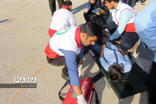 مانور پدافند غیر عامل در بوشهر