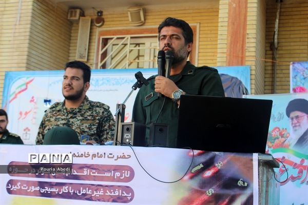 مانور پدافند غیر عامل در بوشهر