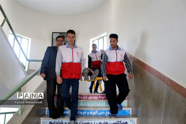 برگزاری رزمایش پدافند غیرعامل در چهاردانگه