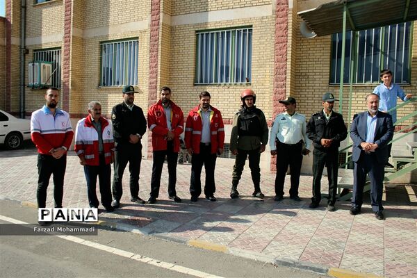 برگزاری رزمایش پدافند غیرعامل در چهاردانگه