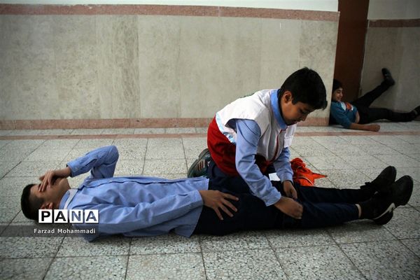 برگزاری رزمایش پدافند غیرعامل در چهاردانگه