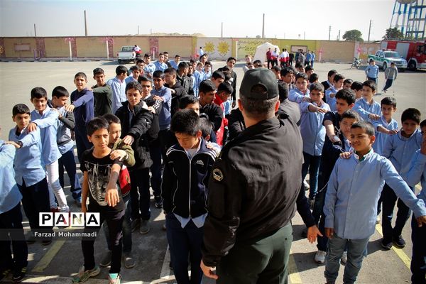 برگزاری رزمایش پدافند غیرعامل در چهاردانگه