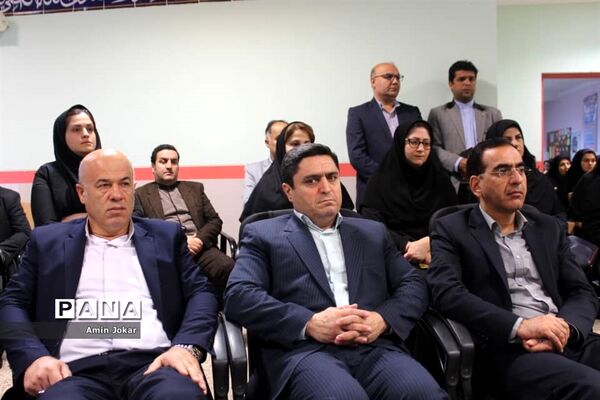 آیین نواختن زنگ هفته پدافند غیرعامل در میاندرود