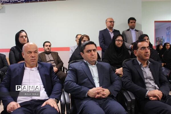 آیین نواختن زنگ هفته پدافند غیرعامل در میاندرود