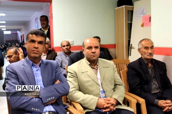 آیین نواختن زنگ هفته پدافند غیرعامل در میاندرود