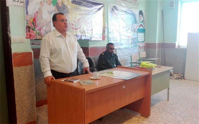 گرامیداشت هفته بسیج دانش آموزی  و پدافند غیر عامل در شبانکاره