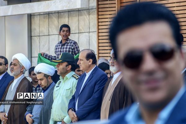 راهپیمایی 13 آبان در لامرد