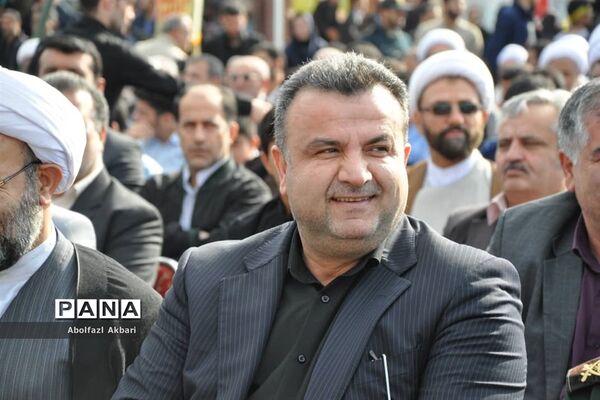 راهپیمایی روز 13 آبان در مرکز مازندران