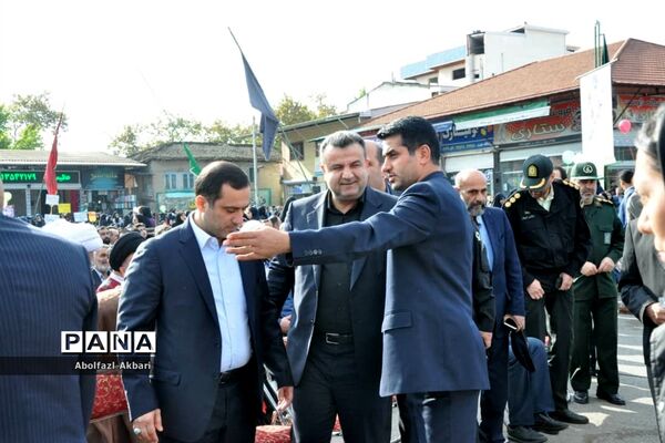 راهپیمایی روز 13 آبان در مرکز مازندران