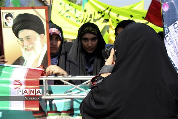 راهپیمایی 13 آبان در شیراز