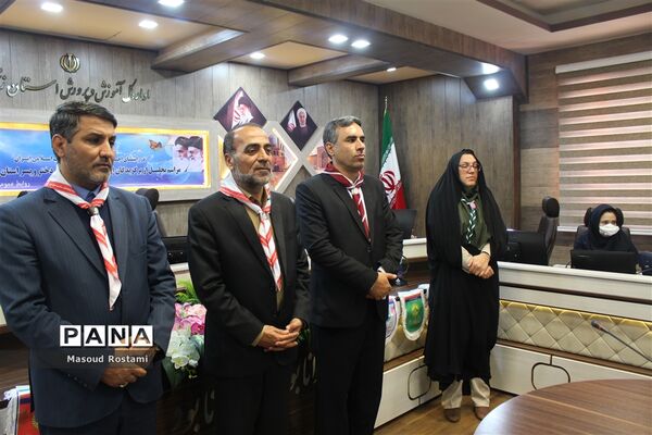 تجلیل ازبرگزیدگان اردوی ملی پیشتازان دختر و پسر استان زنجان